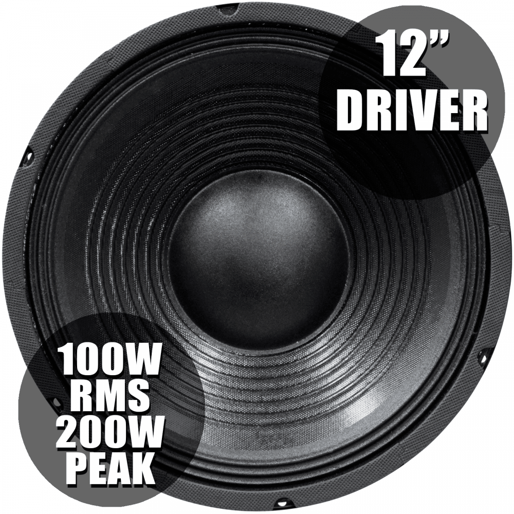 12"" Replacement Driver Woofer 12 inch Cabinet Speaker Driver 300W 8 Ohms