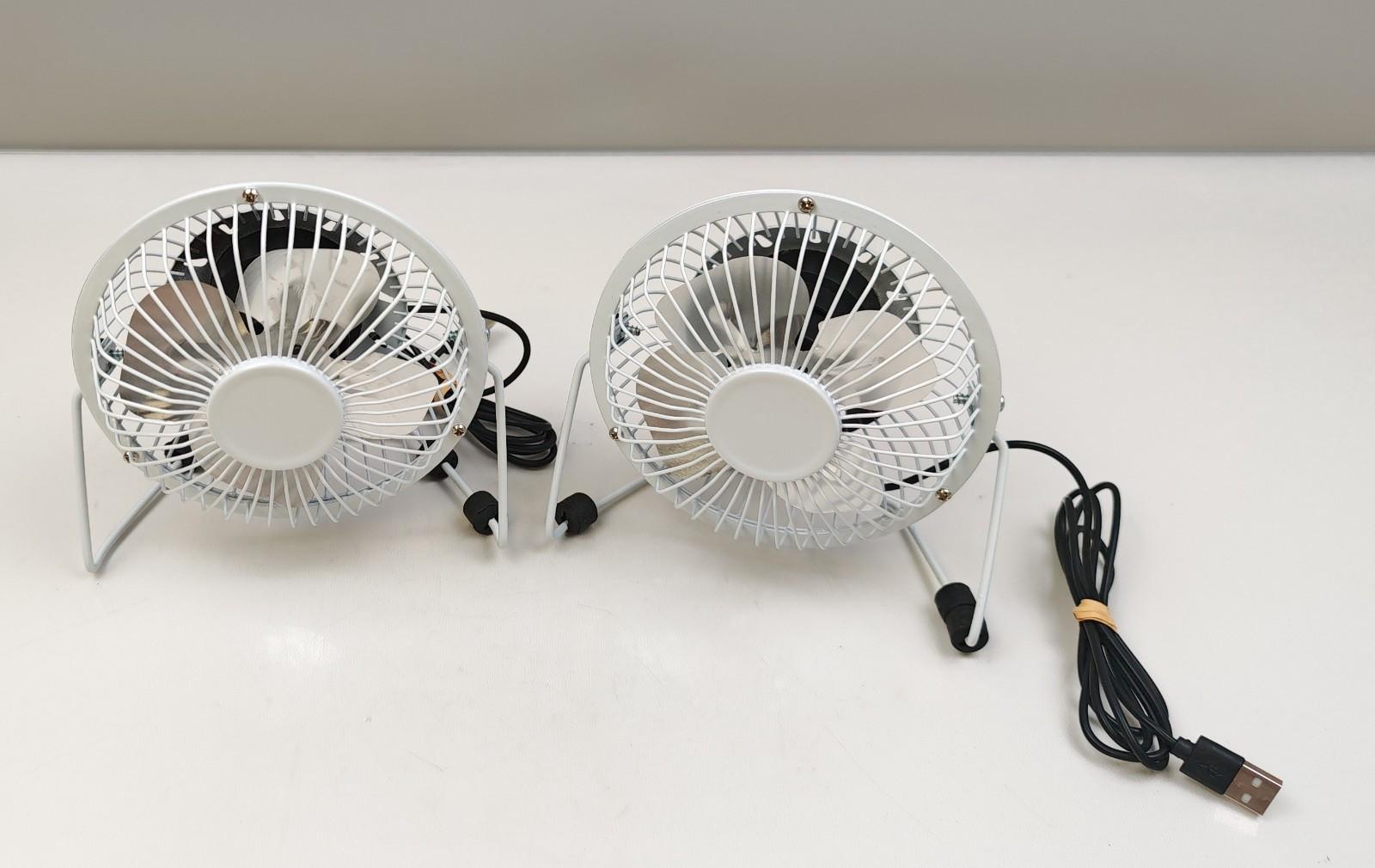 X2 Status 4 Inch USB Desk Fan, Mini Portable Single Speed Personal Cooling Fan - Image 1