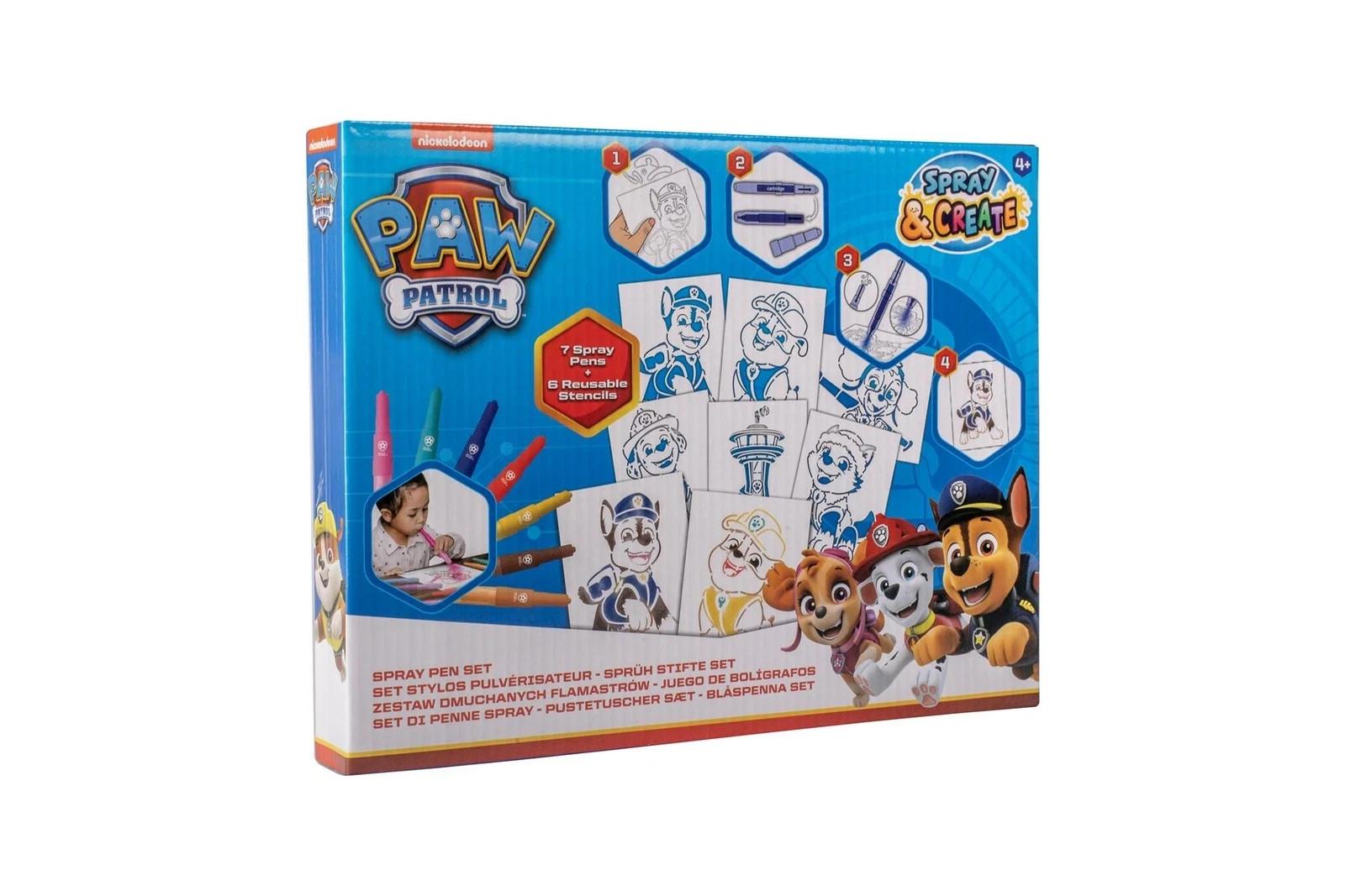 PAW Patrol Spray Pen Set Children's Creativity Arts And Crafts