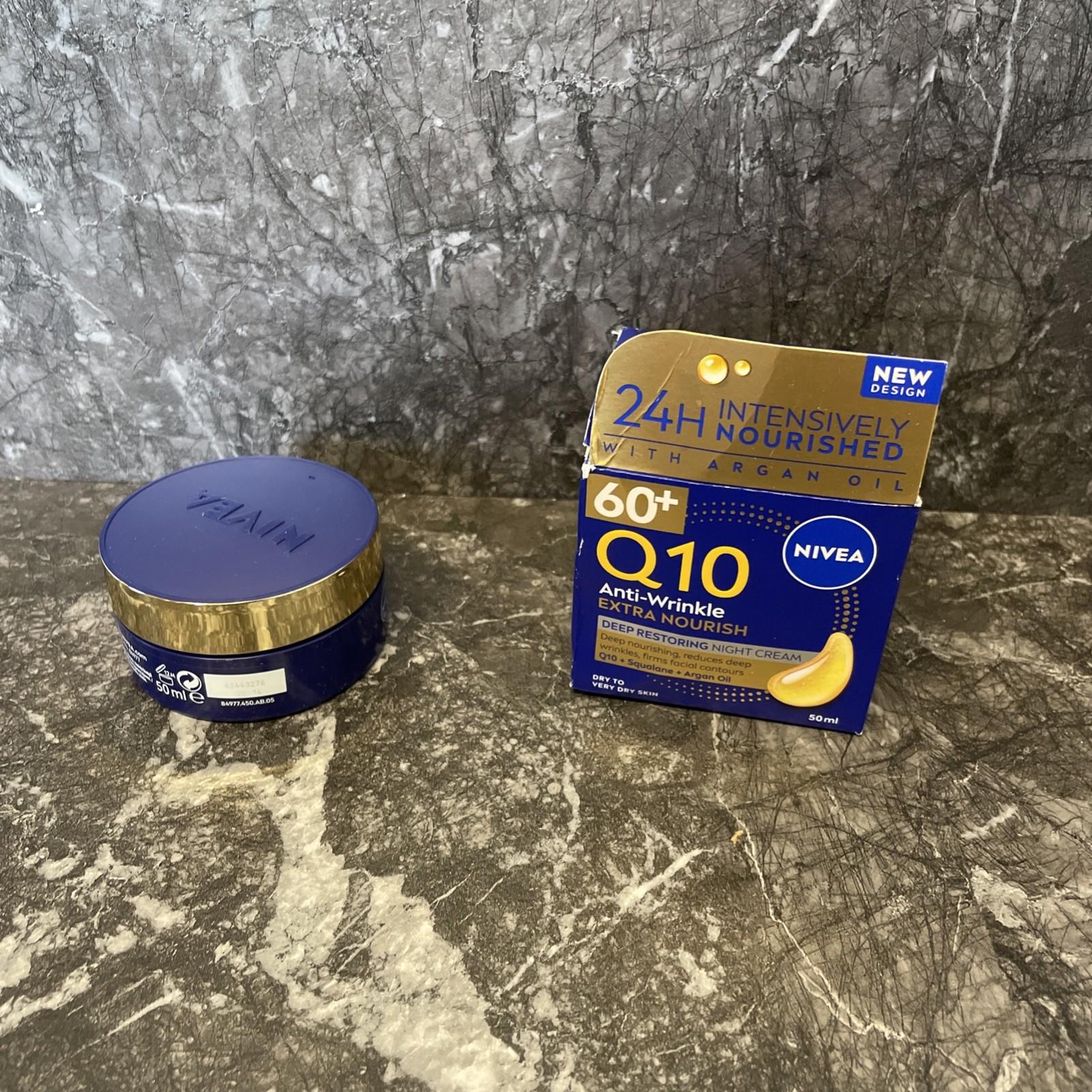 NIVEA Q10 Power 60 + Deep Restoring Night Cream 50 ml - Image 1