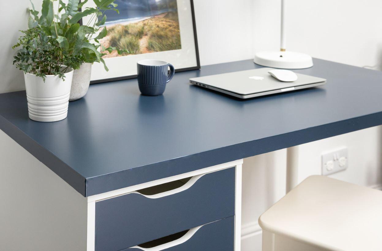 2m x 67.cm DCFIX MATT MIDNIGHT NAVY BLUE SELF ADHESIVE STICKY BACK PLASTIC VINYL - Image 3
