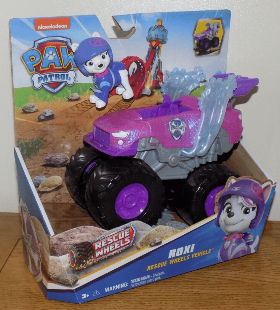 Paw Patrol Roxi Rescue Wheels Vehicle & Figure BRAND NEW