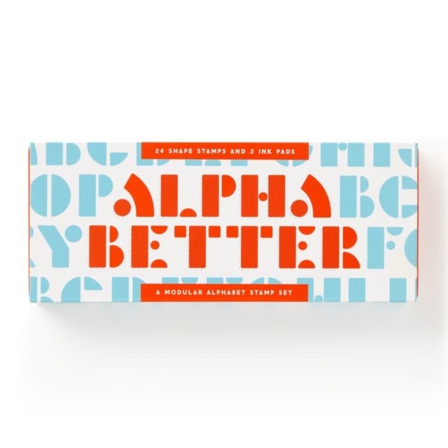 Alpha Better Stamp Set by Brass Brass Monkey (Kit)
