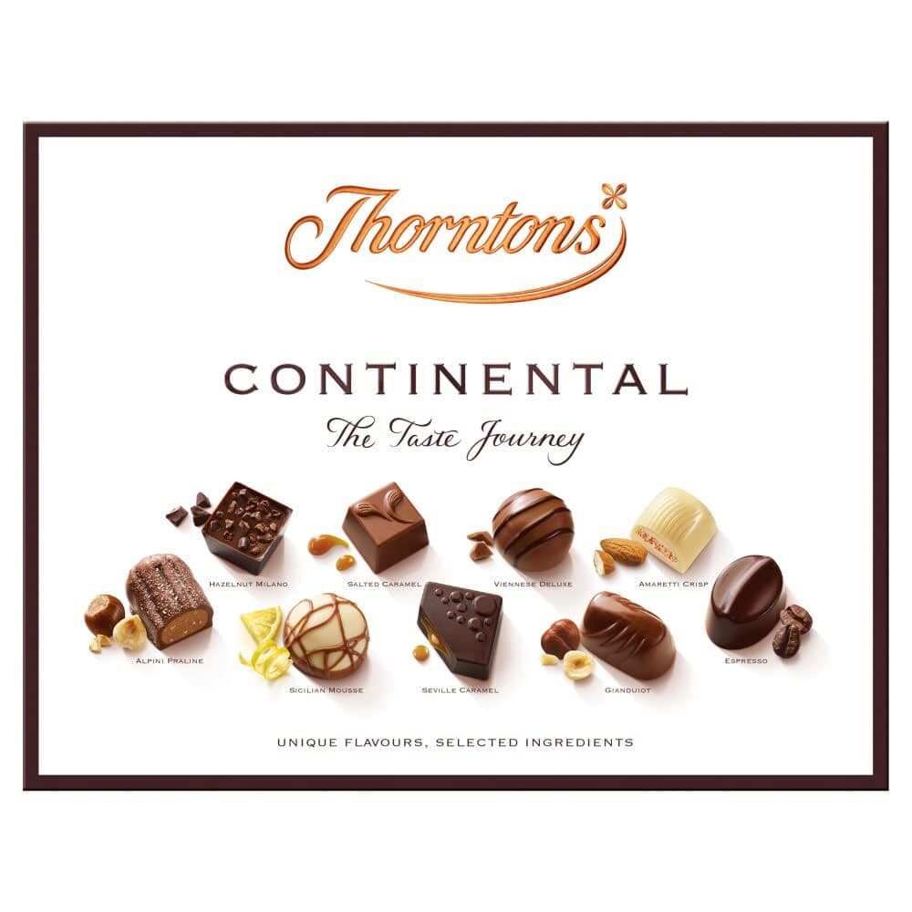 Thorntons Continental Chocolate Gift, Perfect for Sharing, Gifts for Women and