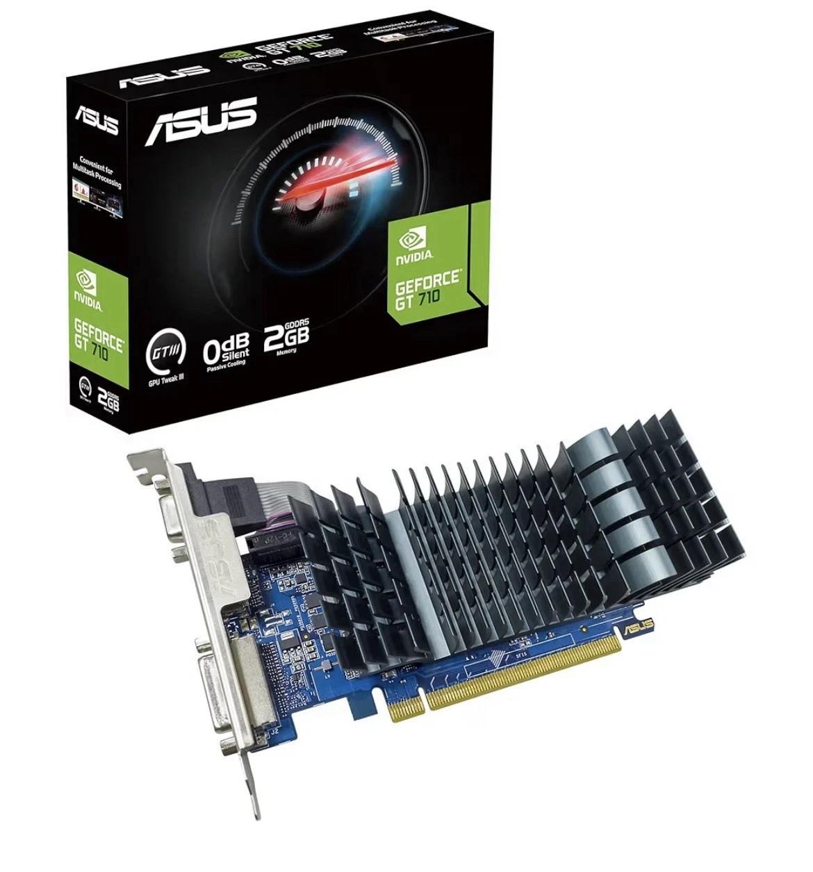 ASUS GeForce GT 710 2GB Graphics Card - 4 x HDMI Slots & 4 Different Displays