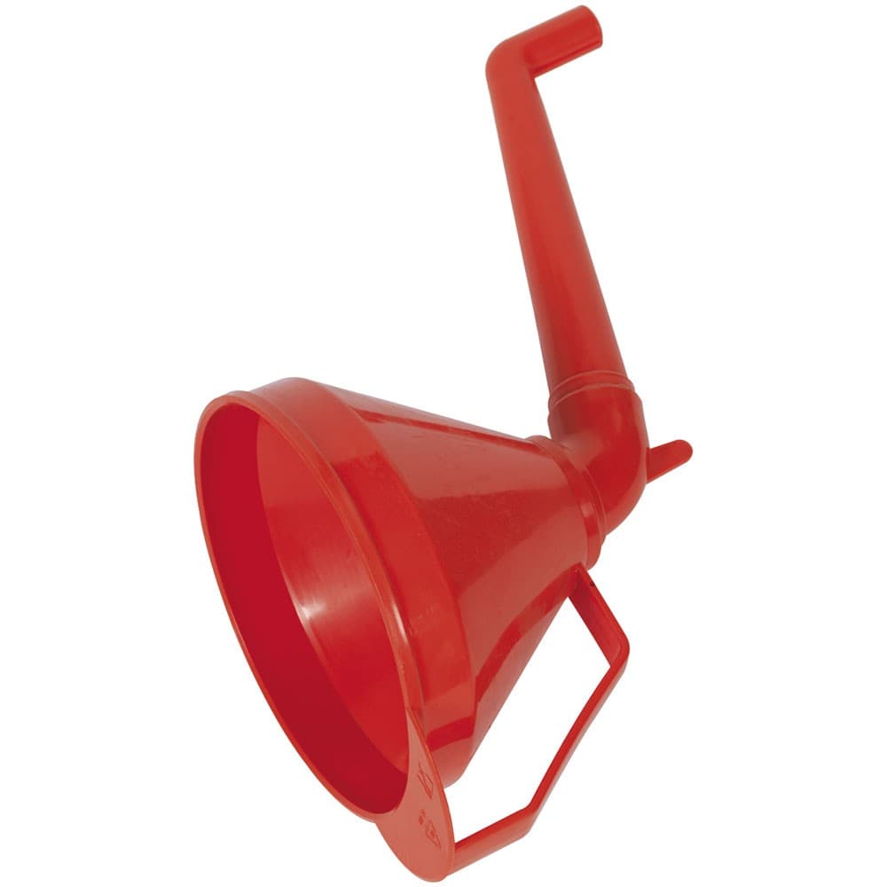 Sealey Funnel with Fixed Offset Spout & Filter Medium 160mm