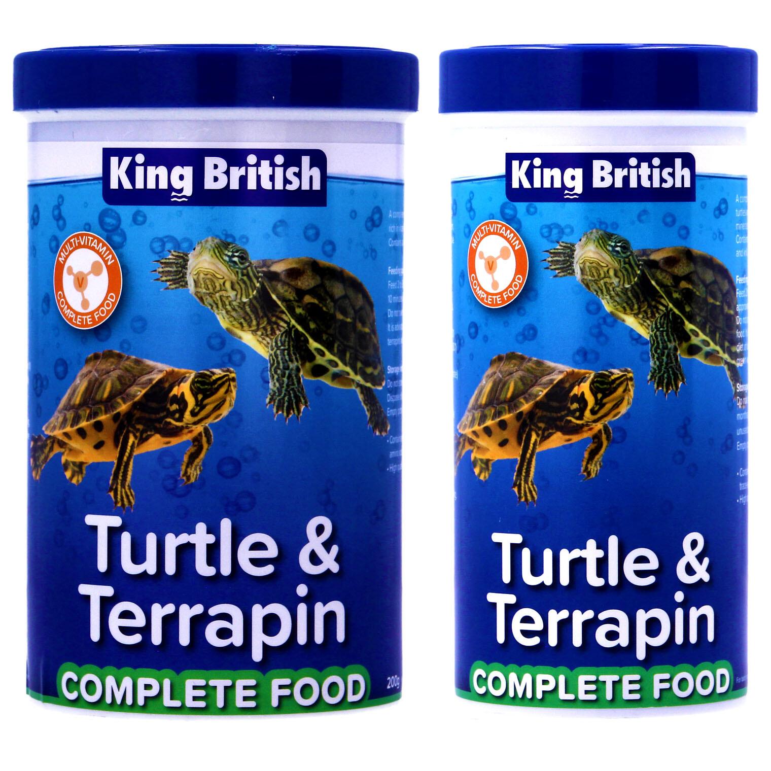 King British Turtle and Terrapin Complete Food - 200g Floating Food Sticks for Reptile Diet - Image 5