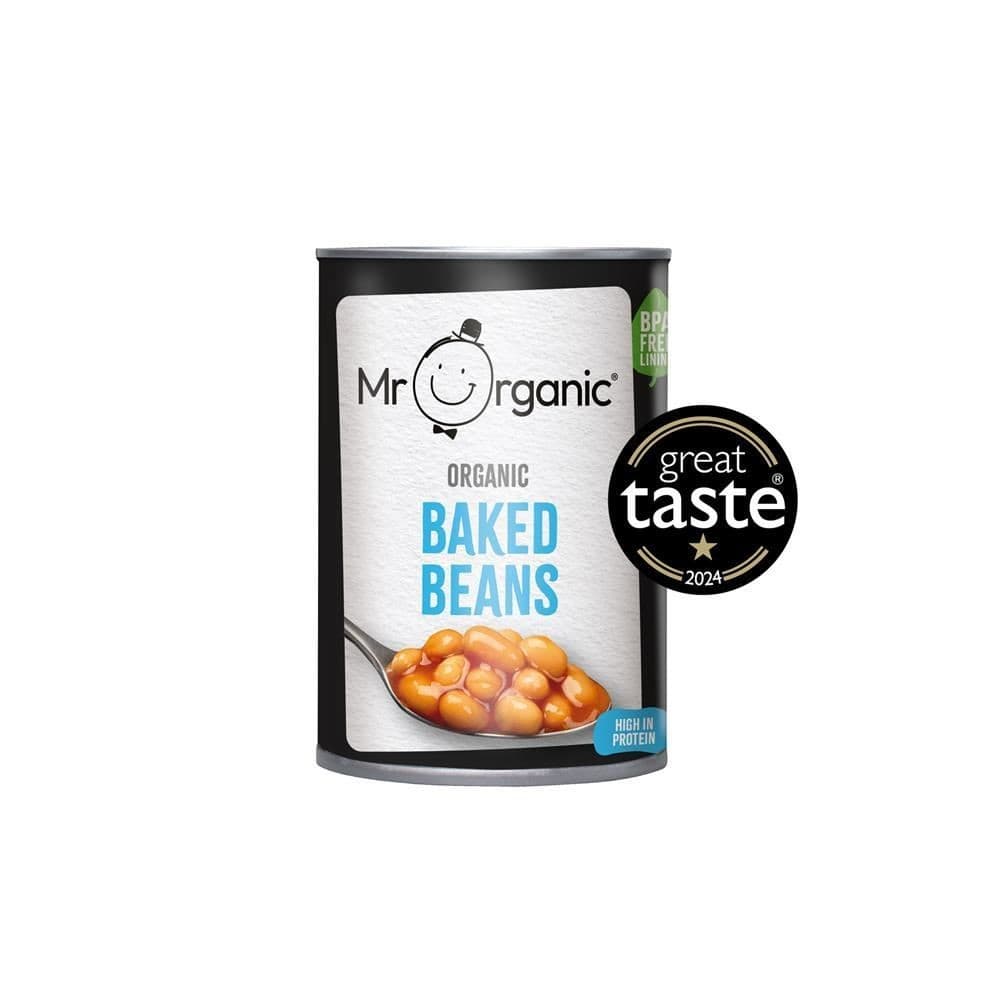 Organic Baked Beans 400g (Mr Organic) - Image 3