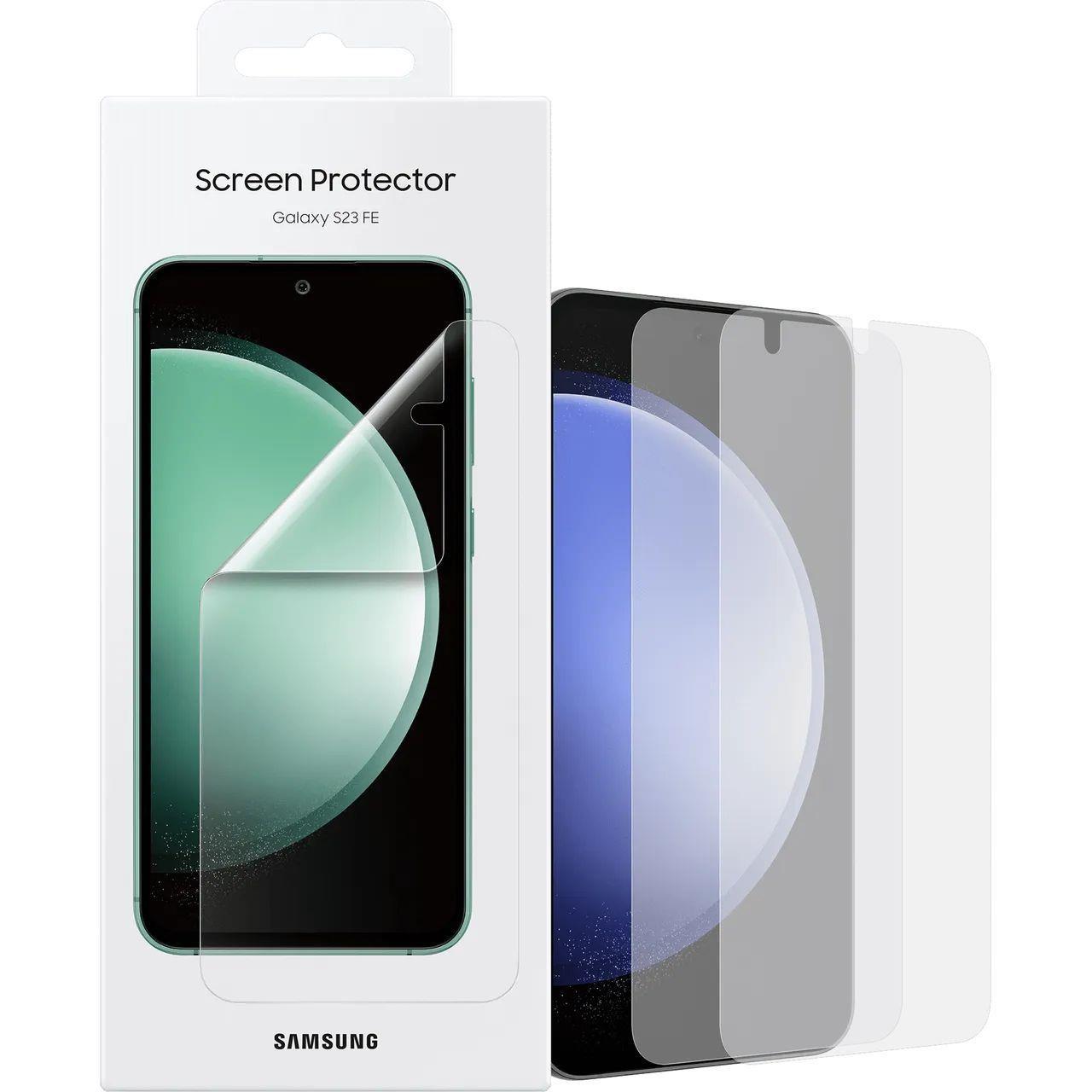 Genuine / Official Samsung Galaxy S23 FE Phone Screen Protector (2 pack) - New
