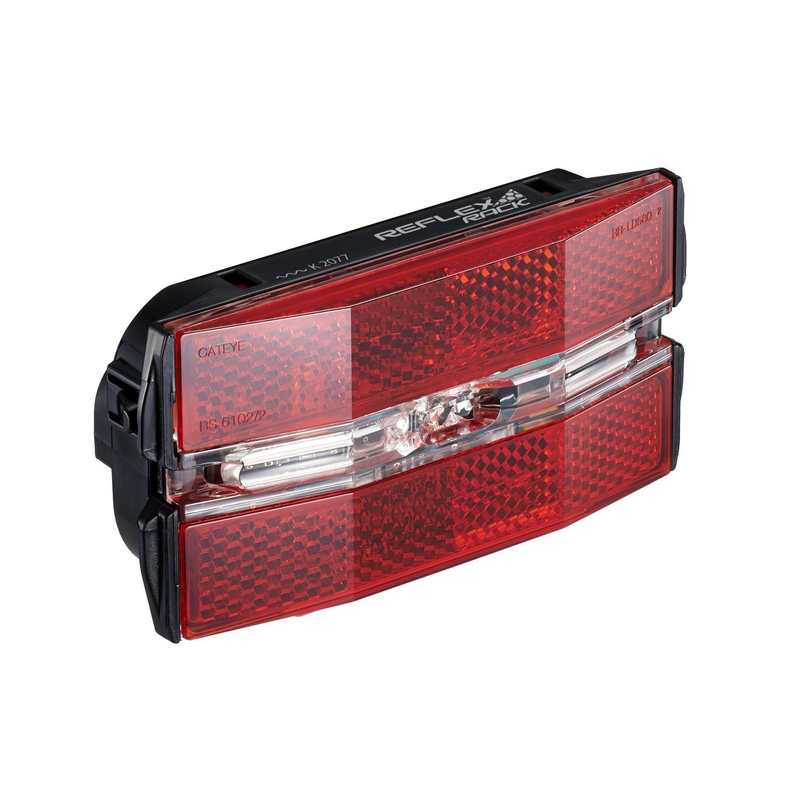 Cateye Reflex Rack Rear Light Black - Image 4