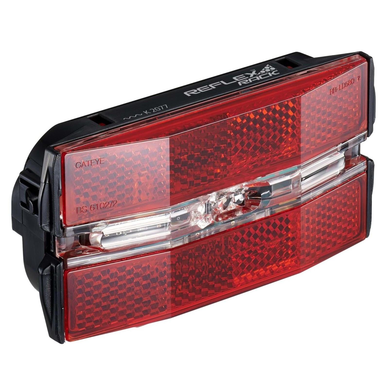 Cateye Reflex Rack Rear Light Black - Image 3