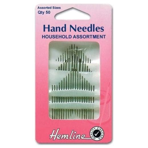 Hemline Hand Sewing Needles - Household Assorted H210.50