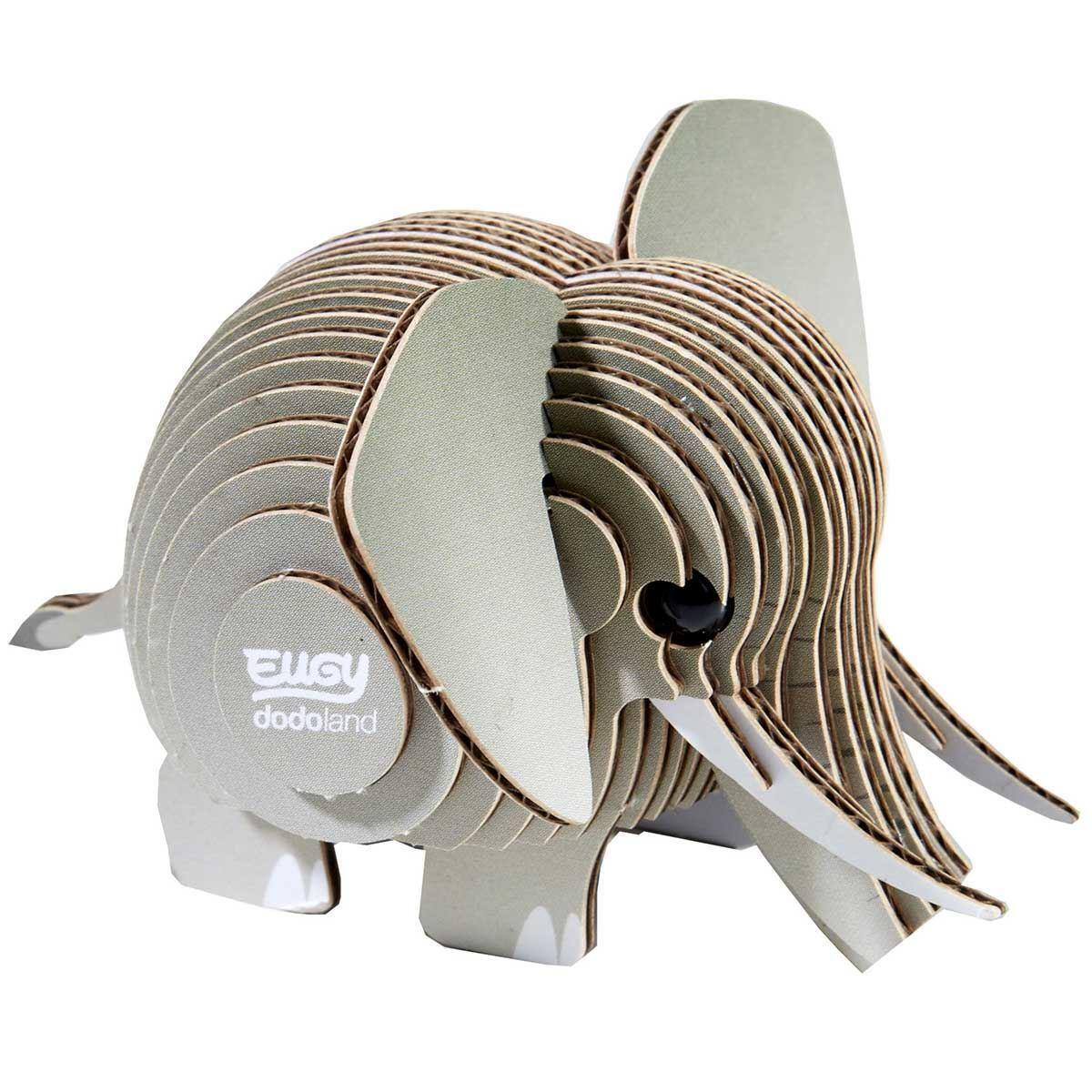 EUGY Elephant 3D Model Kit Educational STEM Toy Animal Gift Age 6+