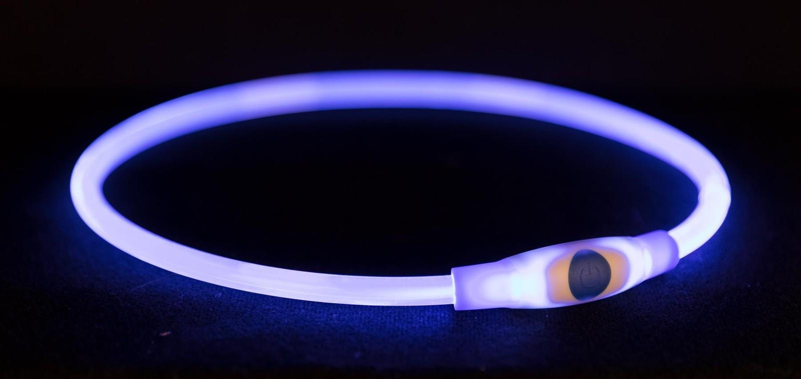 Trixie Usb Flash Light Ring Clear Blue S - M - Image 1