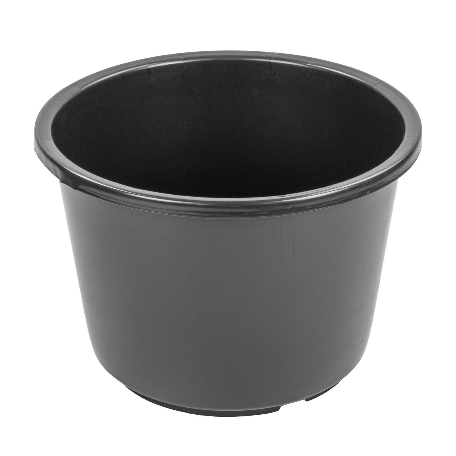 ROUND 30 LITRE POND GARDEN SUMP BUCKET WATER FEATURE PEBBLE POOL RESERVOIR 44CM