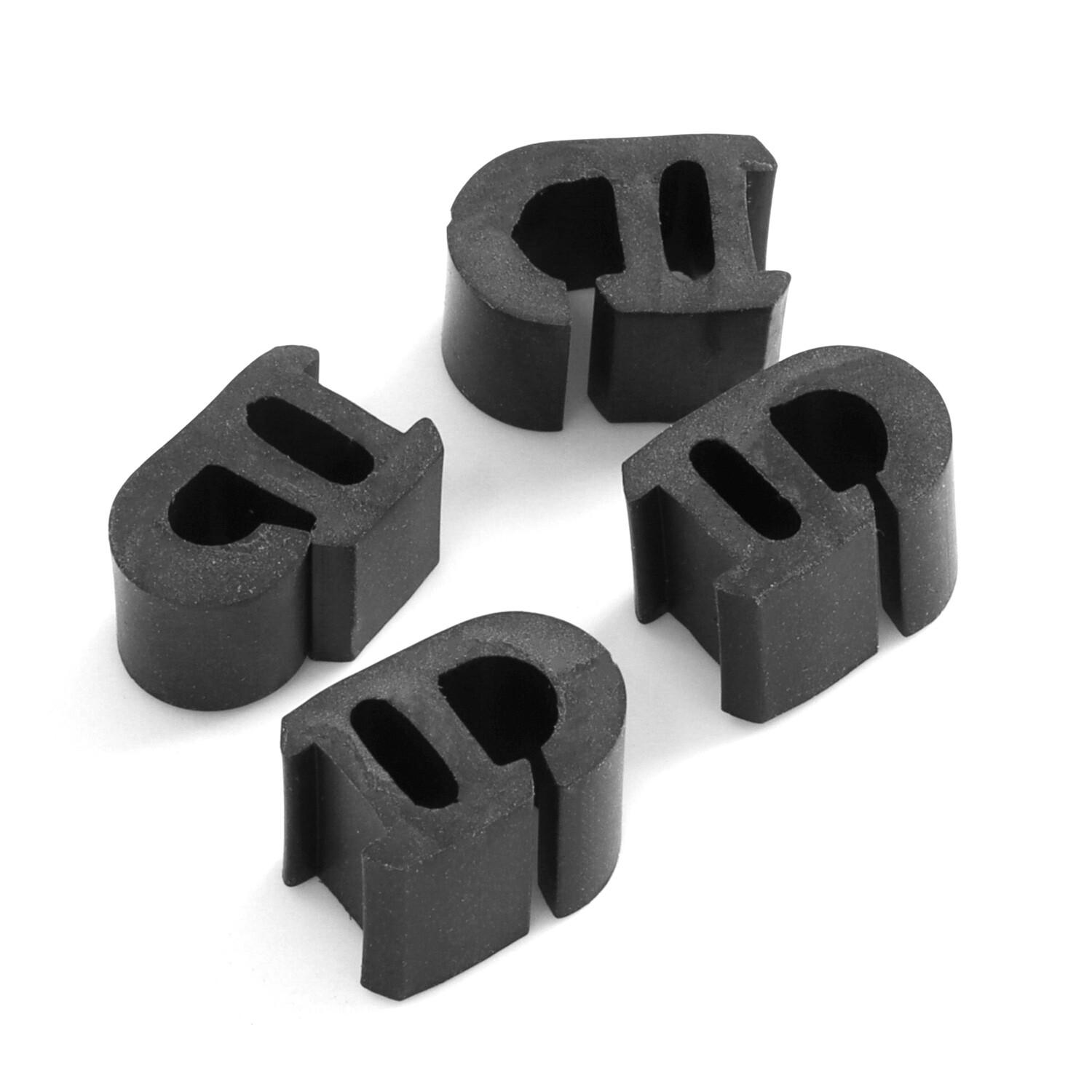 Pan Support Stand Rubber Feet Set for Indesit Gas Hobs (Pack of 4)