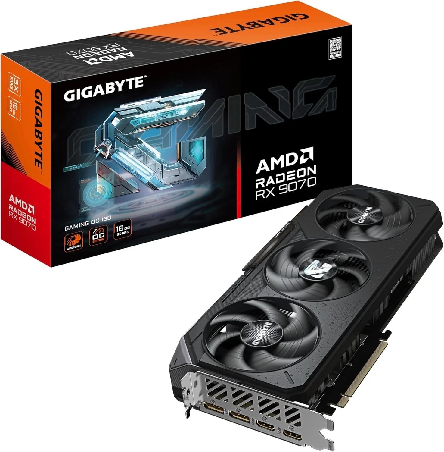 Gigabyte Radeon RX 9070 GAMING OC 16G Graphics Card