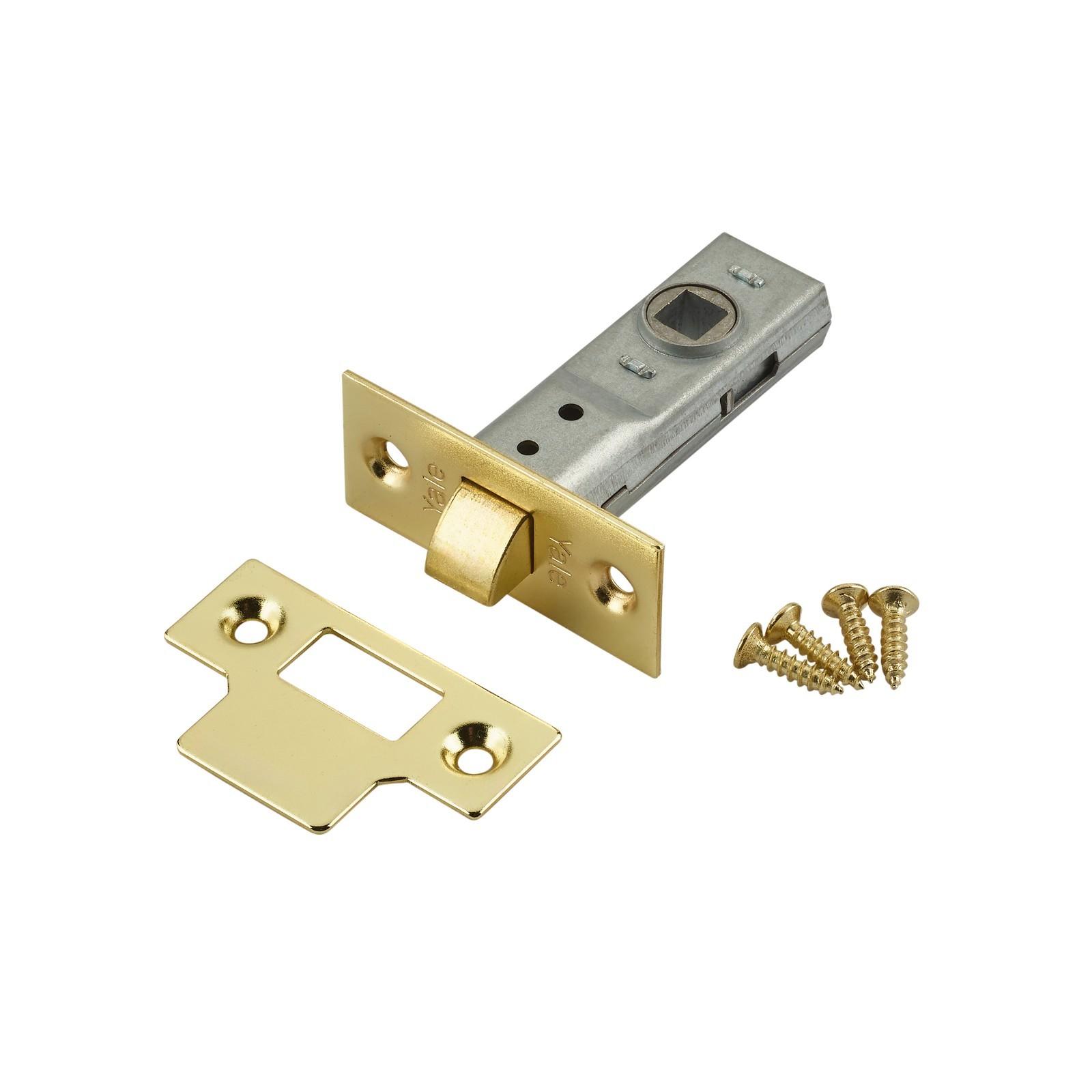Yale PM888 Mortice Tubular latch Brass interior Wooden Door Latch Bolt 64mm