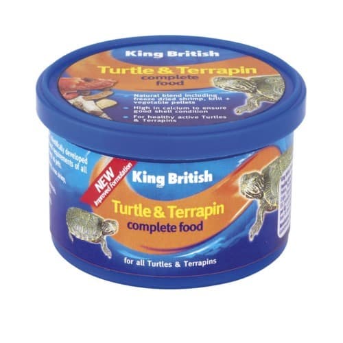 King British Turtle and Terrapin Complete Food - 200g Floating Food Sticks for Reptile Diet - Image 2