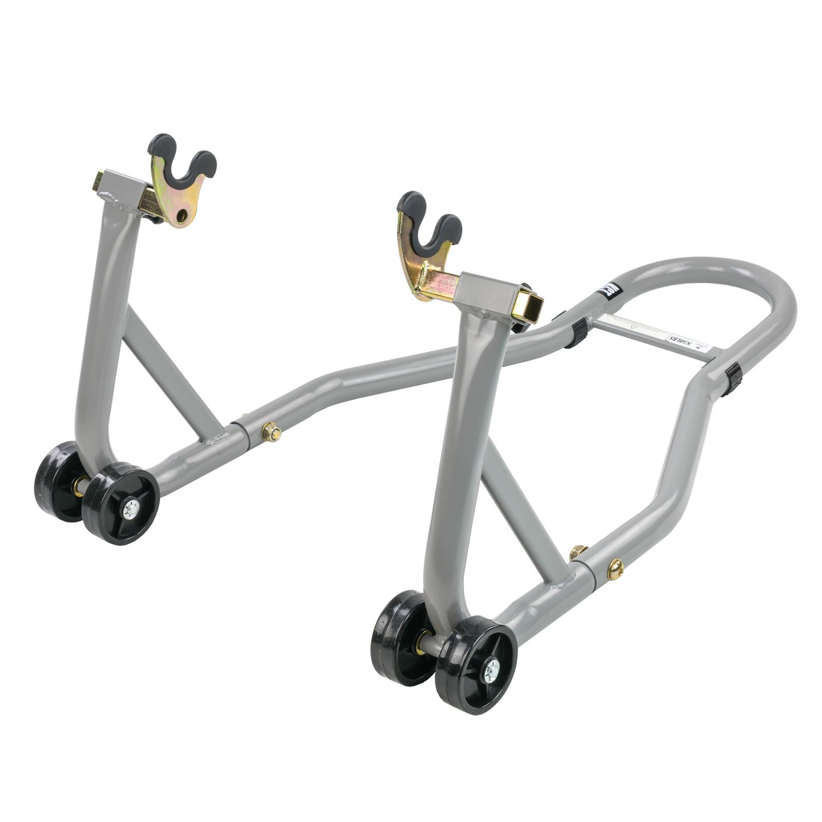KCT HEAVY DUTY REAR MOTORCYCLE PADDOCK STAND MOTORBIKE LIFT STEEL JACK