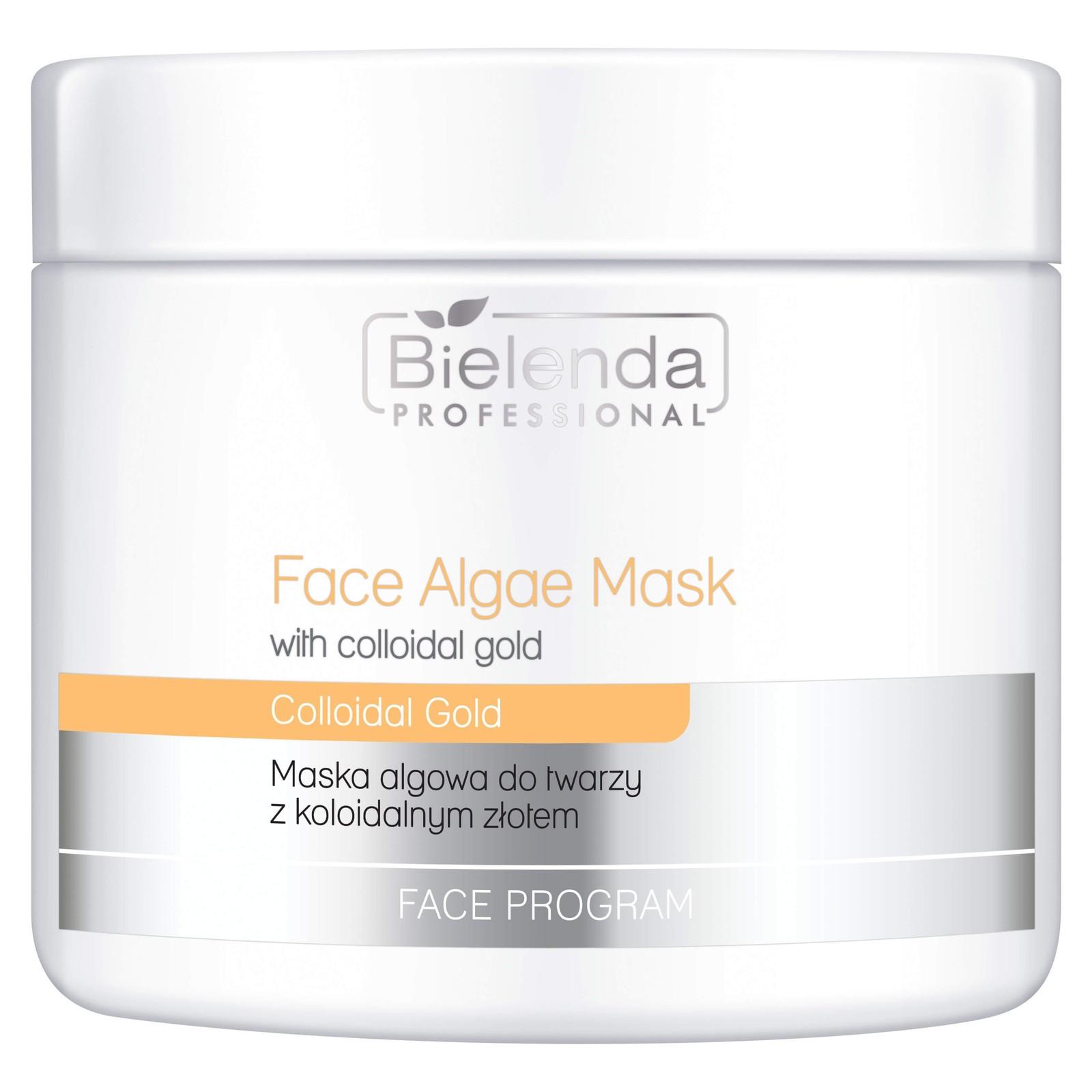 Bielenda Professional Algae Mask 190g with Colloidal Gold for Firming & Lifting