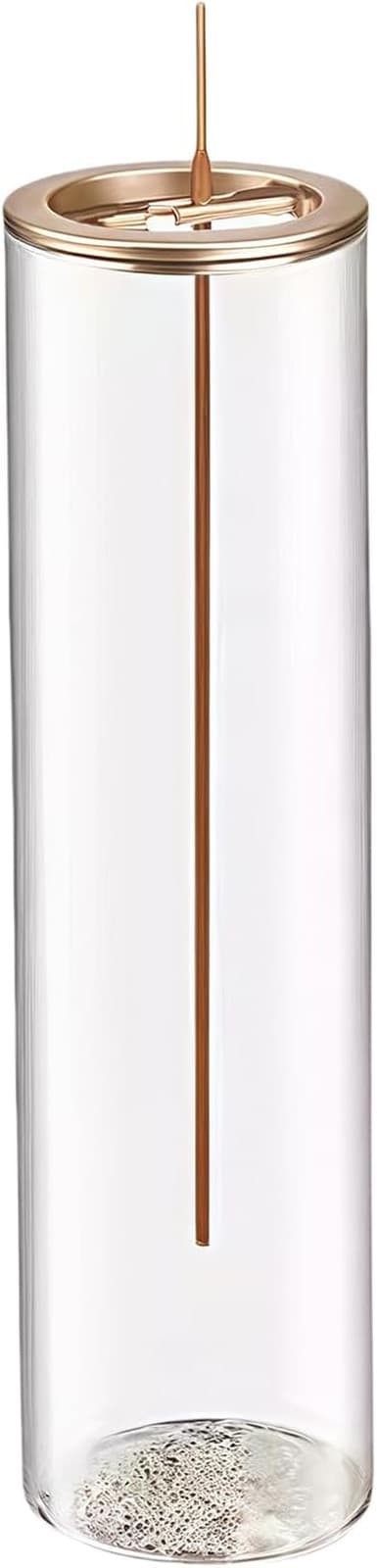 Incense Holder,Incense Holder for Sticks with Removable Glass Ash Catcher, for M
