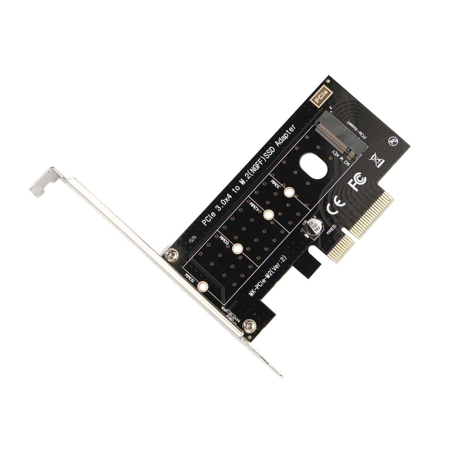 Futheda M.2 to PCIe Adapter NVME SSD PCI-e 3.0 X4 Host Controller...