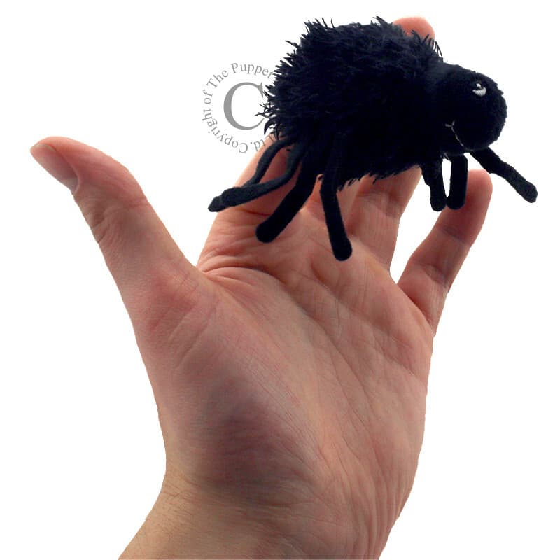 The Puppet Company Furry Spider Finger Puppet Spiders Finger Puppets arachnid
