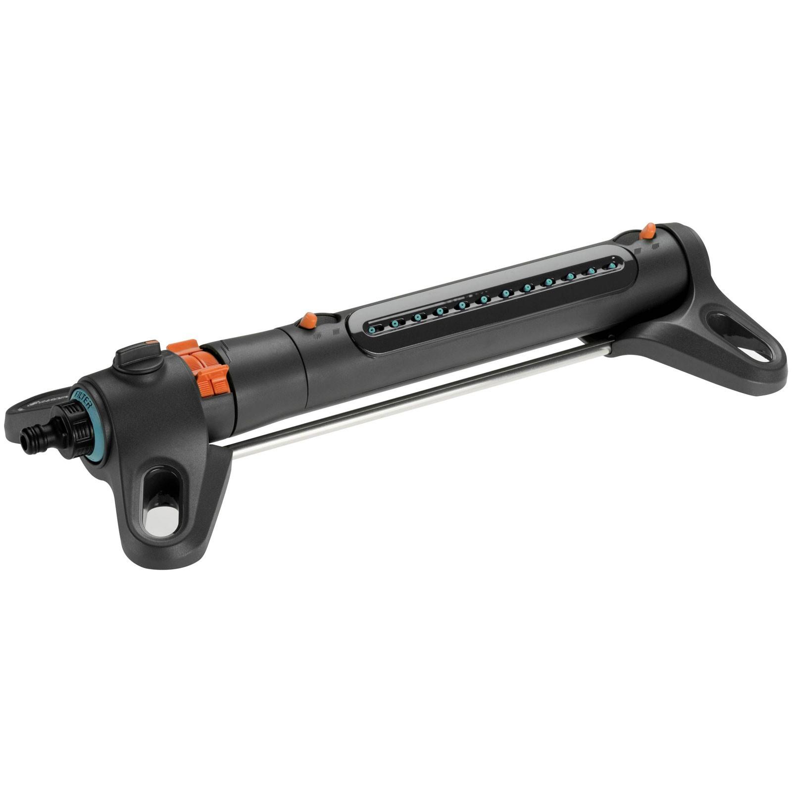GARDENA AquaZoom S Square Sprinkler 9-150m² Adjustable Range