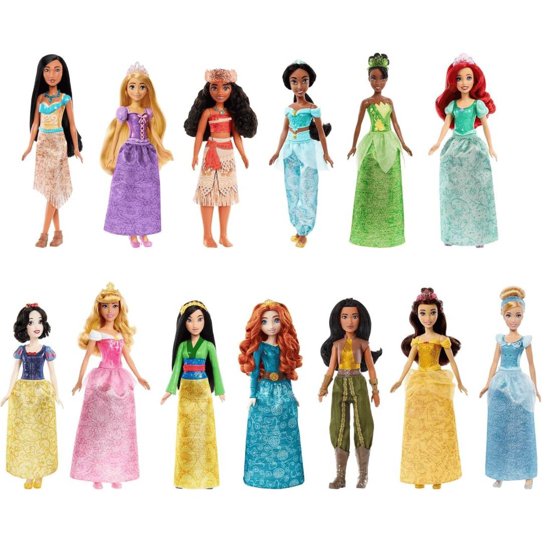 Disney Princess Ultimate Princess Collection 13 Dolls New