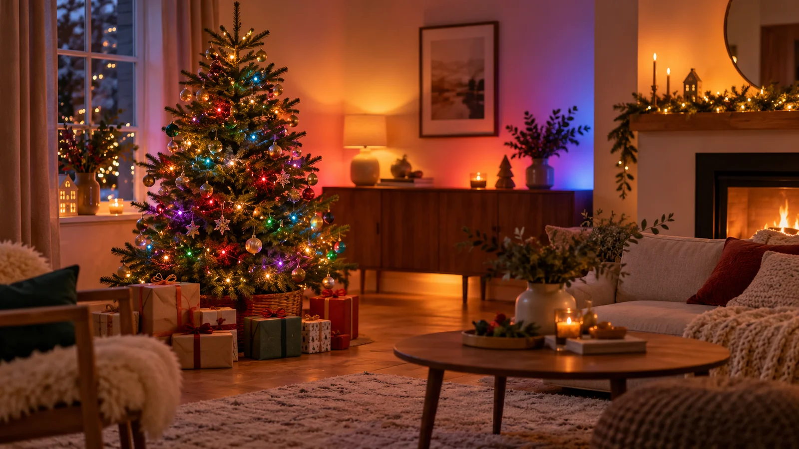 Philips Hue Christmas Gifts: Festavia, Lightstrips & TV Lighting